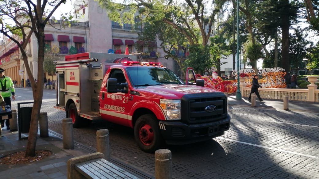 Detectan fuga en centro histórico de Xalapa