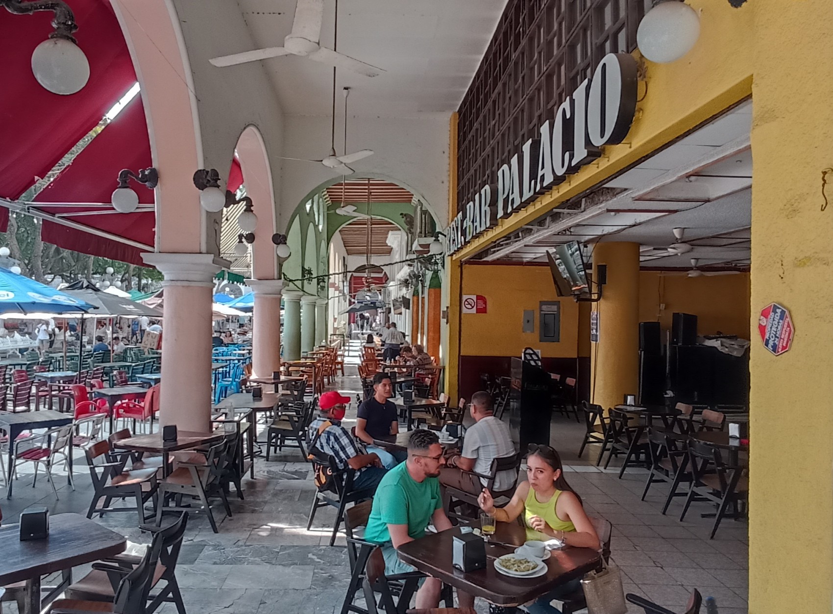 Todo listo en Los Portales de la ciudad de Veracruz para despedir el 2022