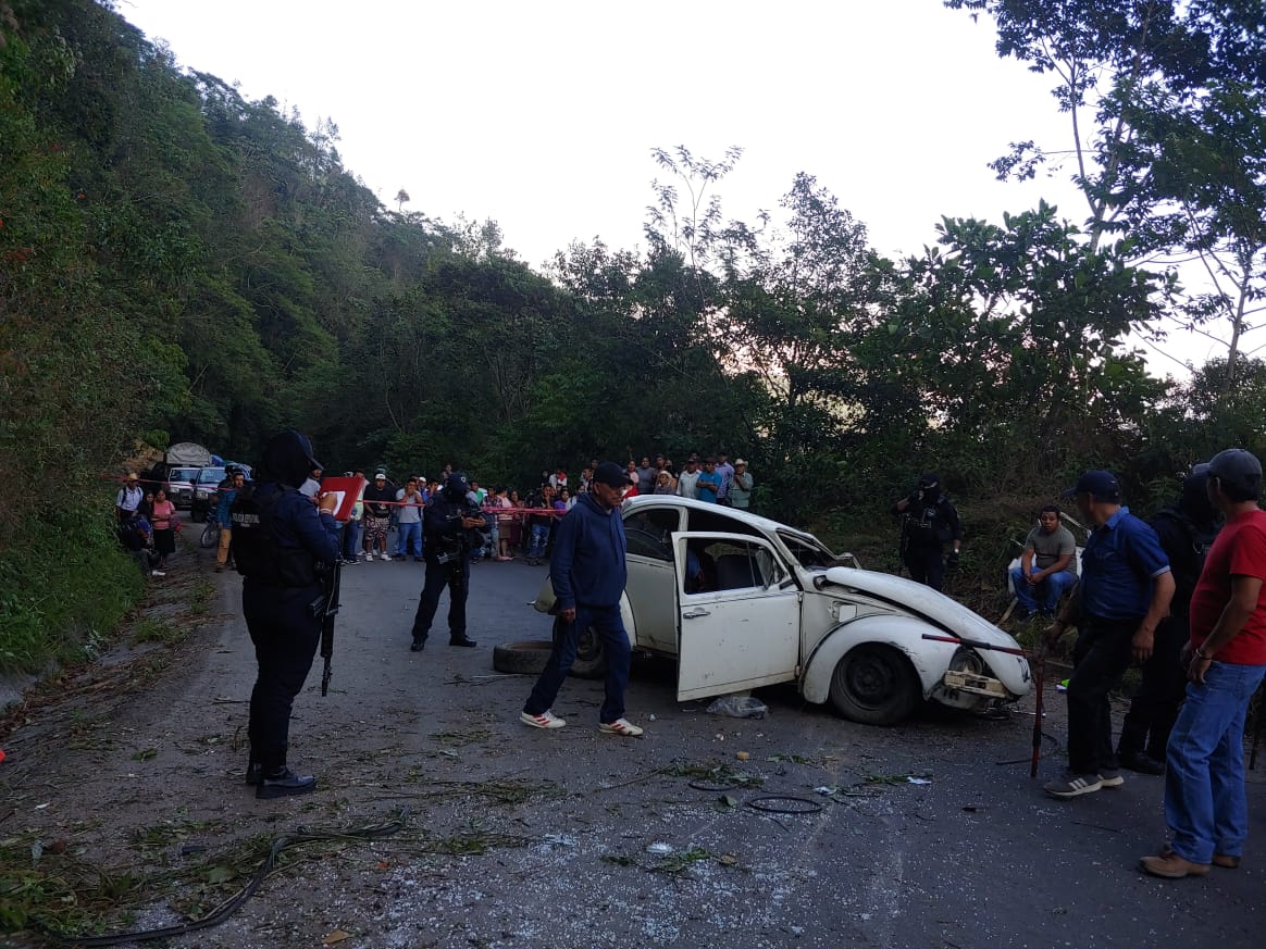 Muere familia en accidente en Zongolica, entre ellos un bebé de 9 meses