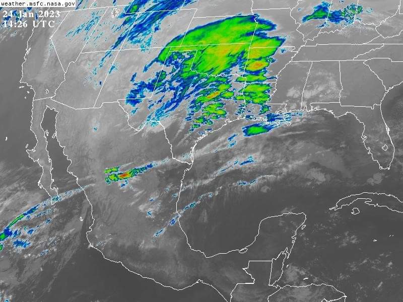 Alerta gris por fuerte norte y descenso de temperatura a partir de este miércoles