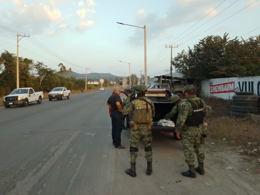 Ej�rcito Mexicano despliega 300 elementos en Poza Rica y Tihuatl�n