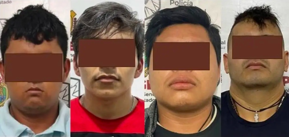Detienen a 4 ligados a ataques a casas y comercios en Acayucan