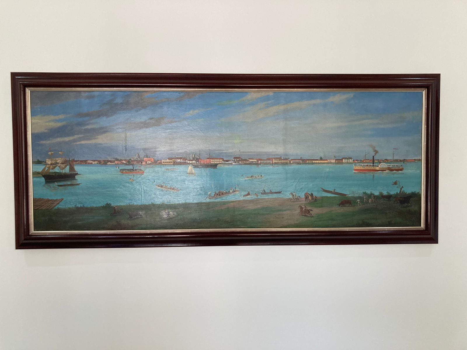Se presenta la exposición Salvador Ferrando, acervo artístico del MAEV, en Tlacotalpan, Veracruz