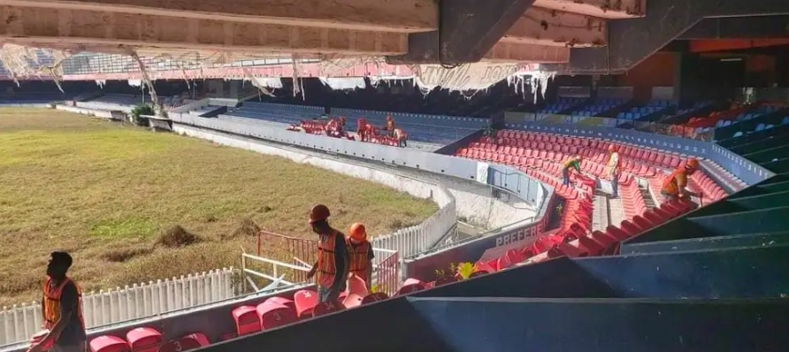 Dan luz verde para reanudar trabajos en el estadio Luis Pirata Fuente