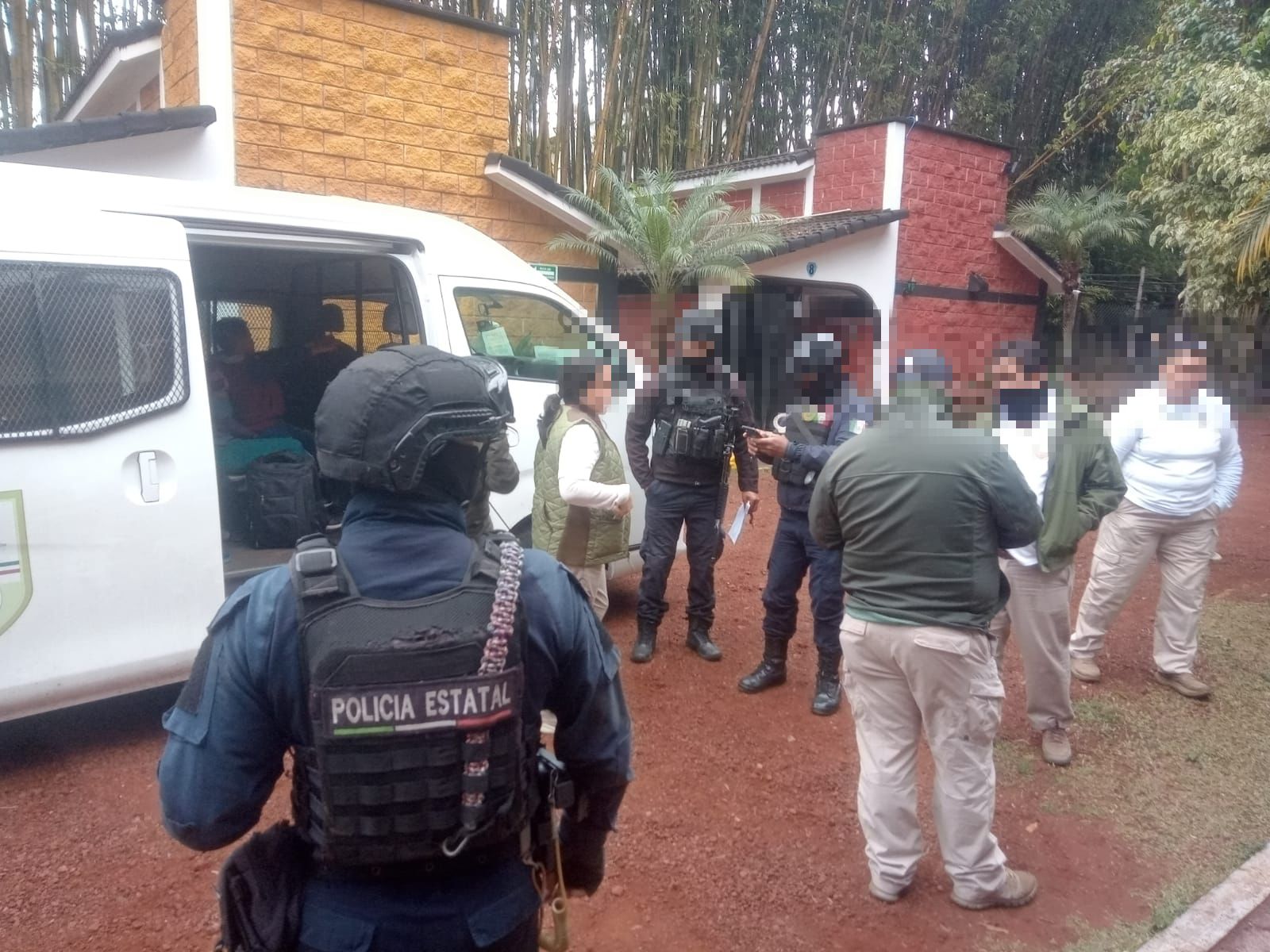 Aseguran 45 migrantes en las altas montañas