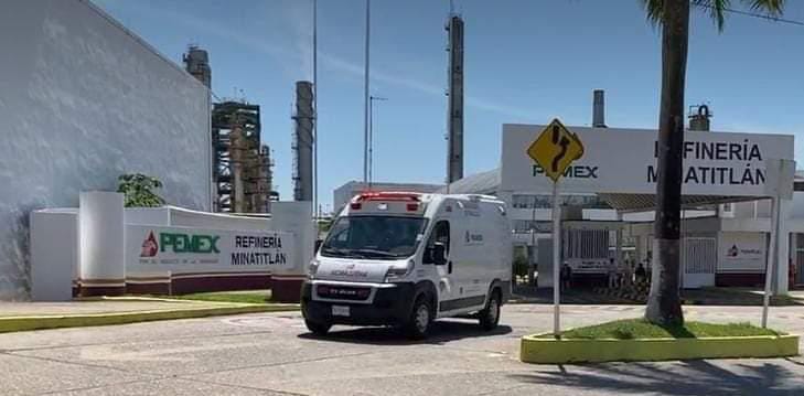 Incendio en Refinería de Minatitlán deja cinco lesionados