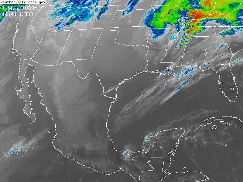 Ambiente caluroso por la tarde y fresco por la noche debido a paso de frente frío 37