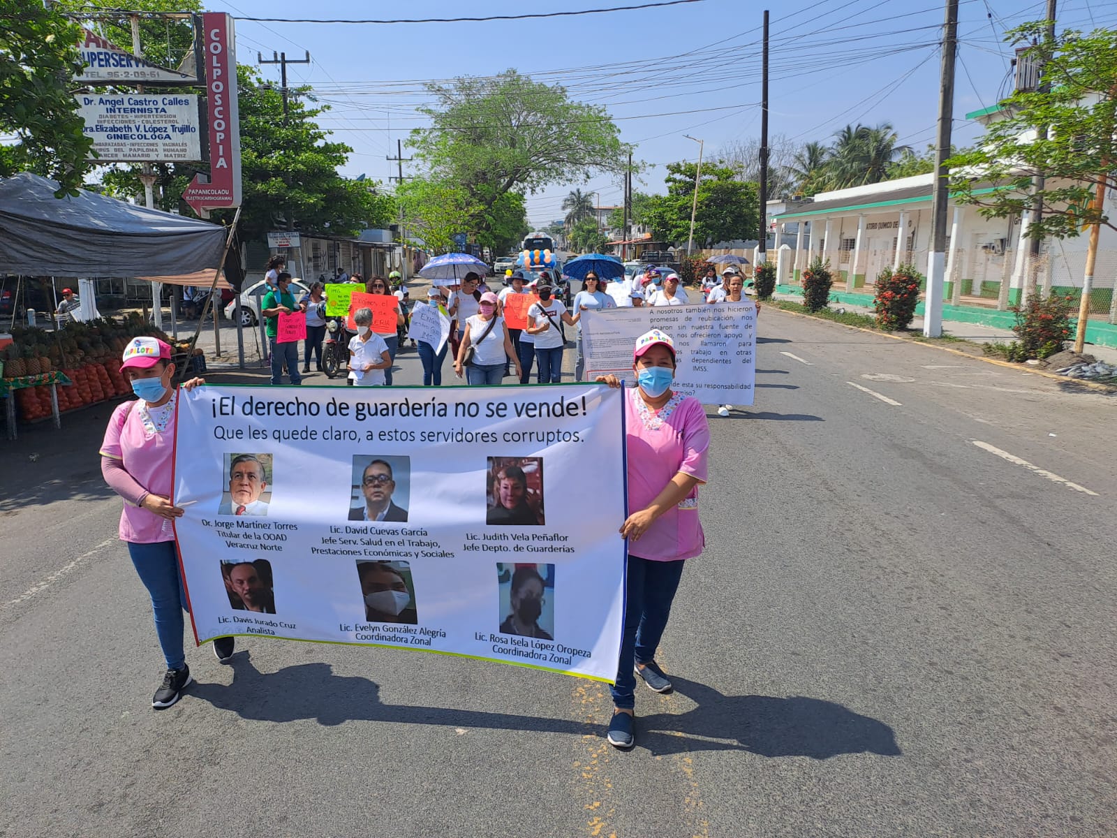 IMSS responde sobre manifestación en guardería del IMSS en Cardel