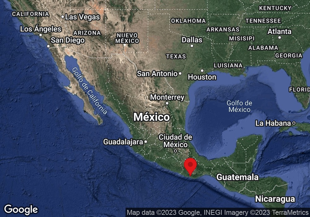 Temblor de 5.5 grados en la costa de Oaxaca