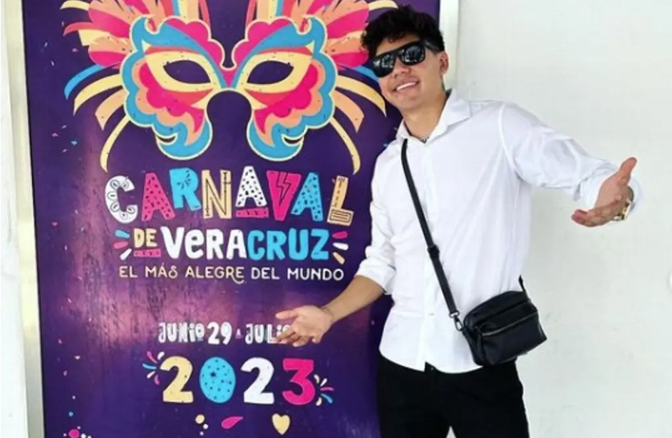 El influencer Antrax se registra como candidato al Carnaval de Veracruz