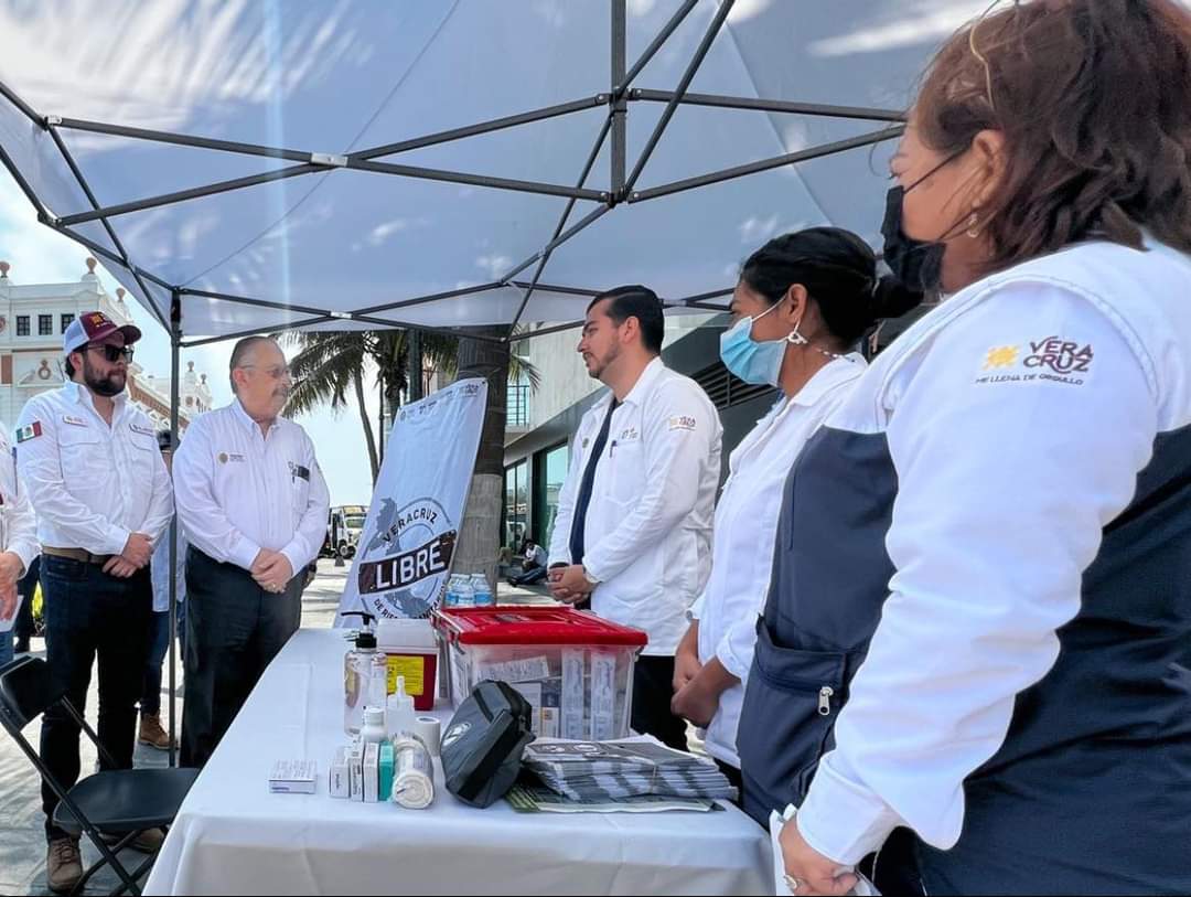 Supervisan módulos de la Secretaría de Salud instalados en la zona conurbada