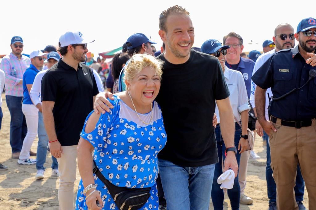 Supervisa Alcalde JM Unánue zona de playas; reporta ocupación hotelera del 100% en Boca del Río