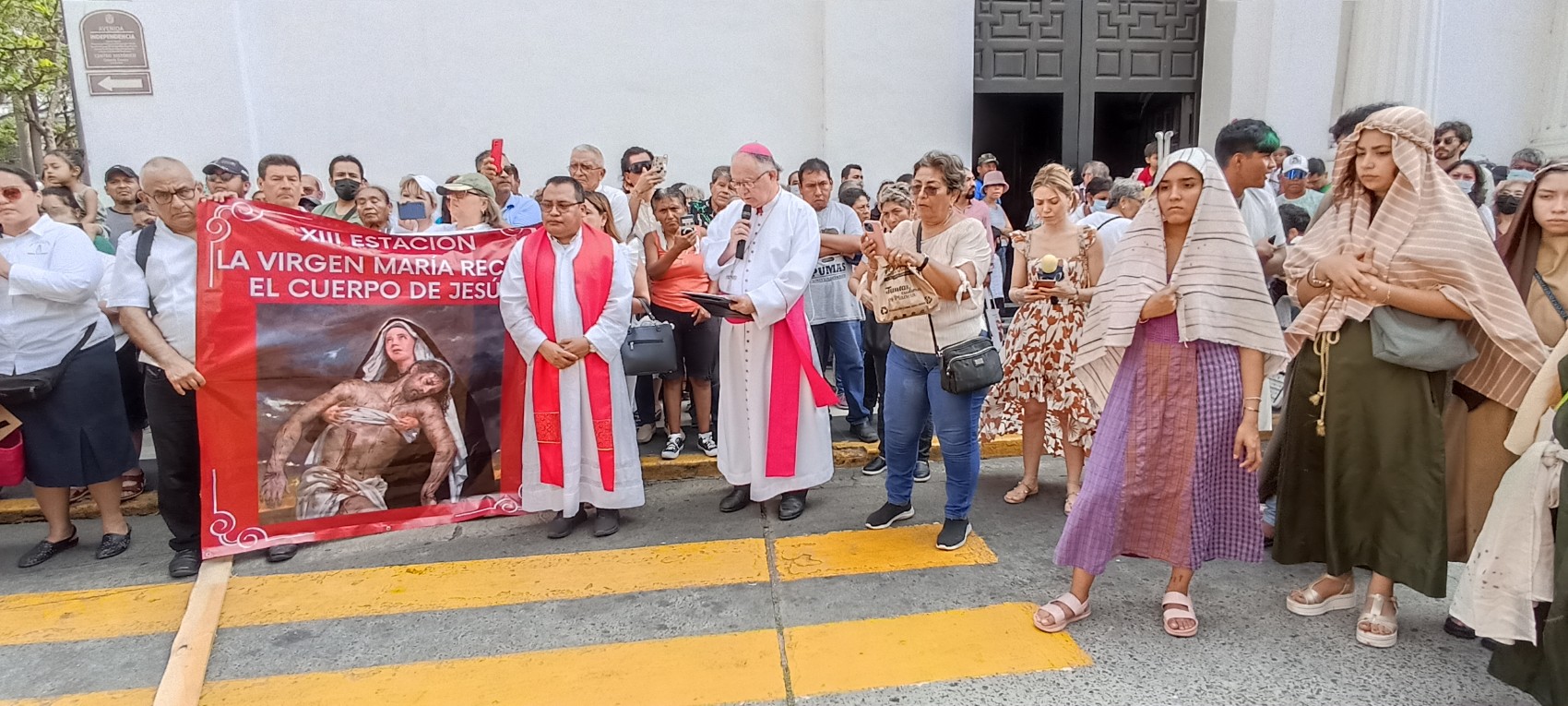Representan por primera vez la pasión y muerte de Jesús en Veracruz puerto