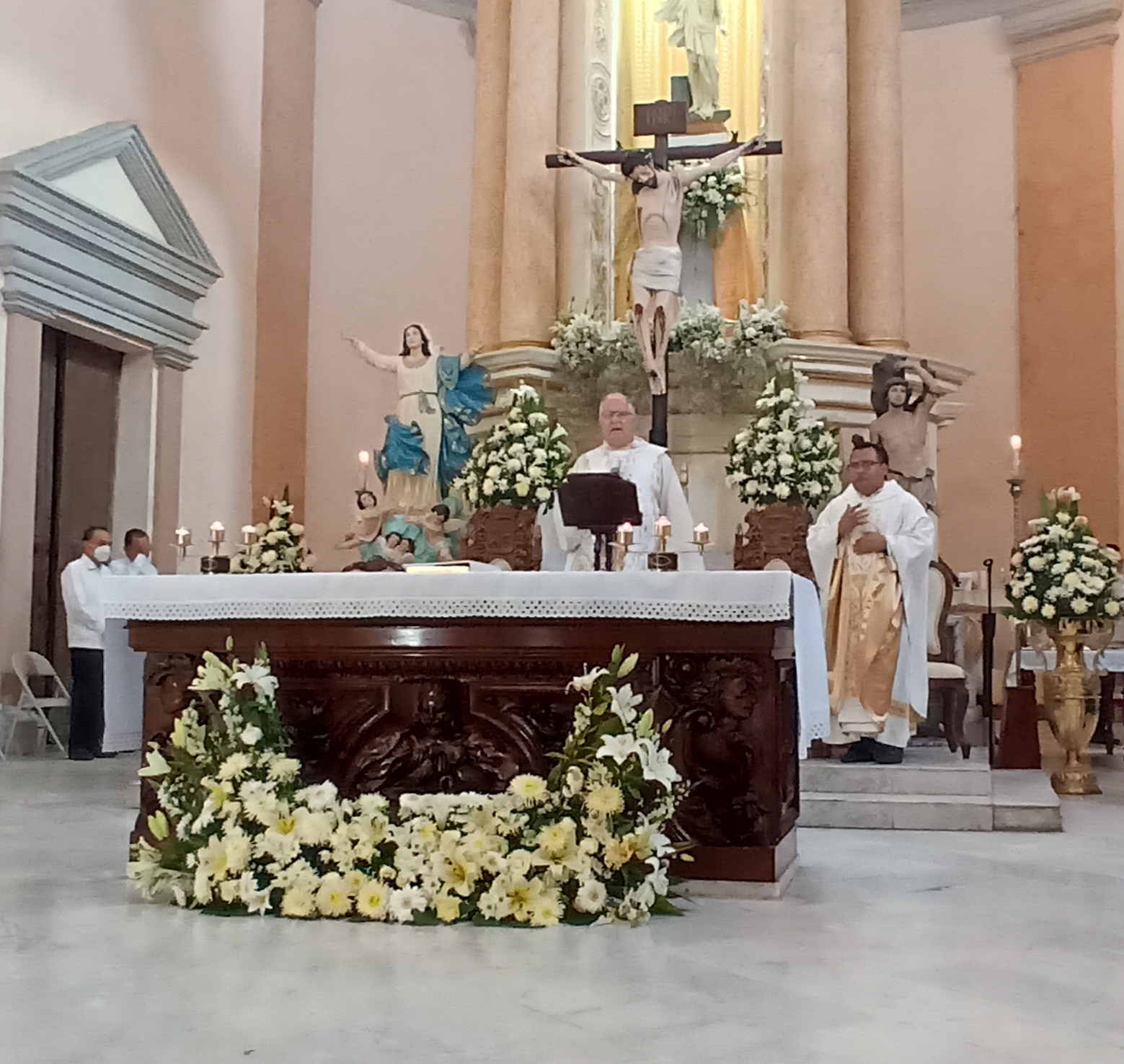 Aumenta participación de católicos en la Semana Santa en Veracruz puerto