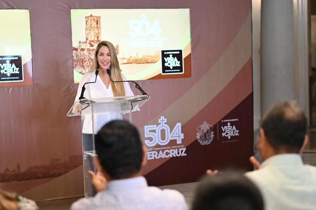 Presentan las actividades por los 504 años de la Fundación del Cabildo de Veracruz