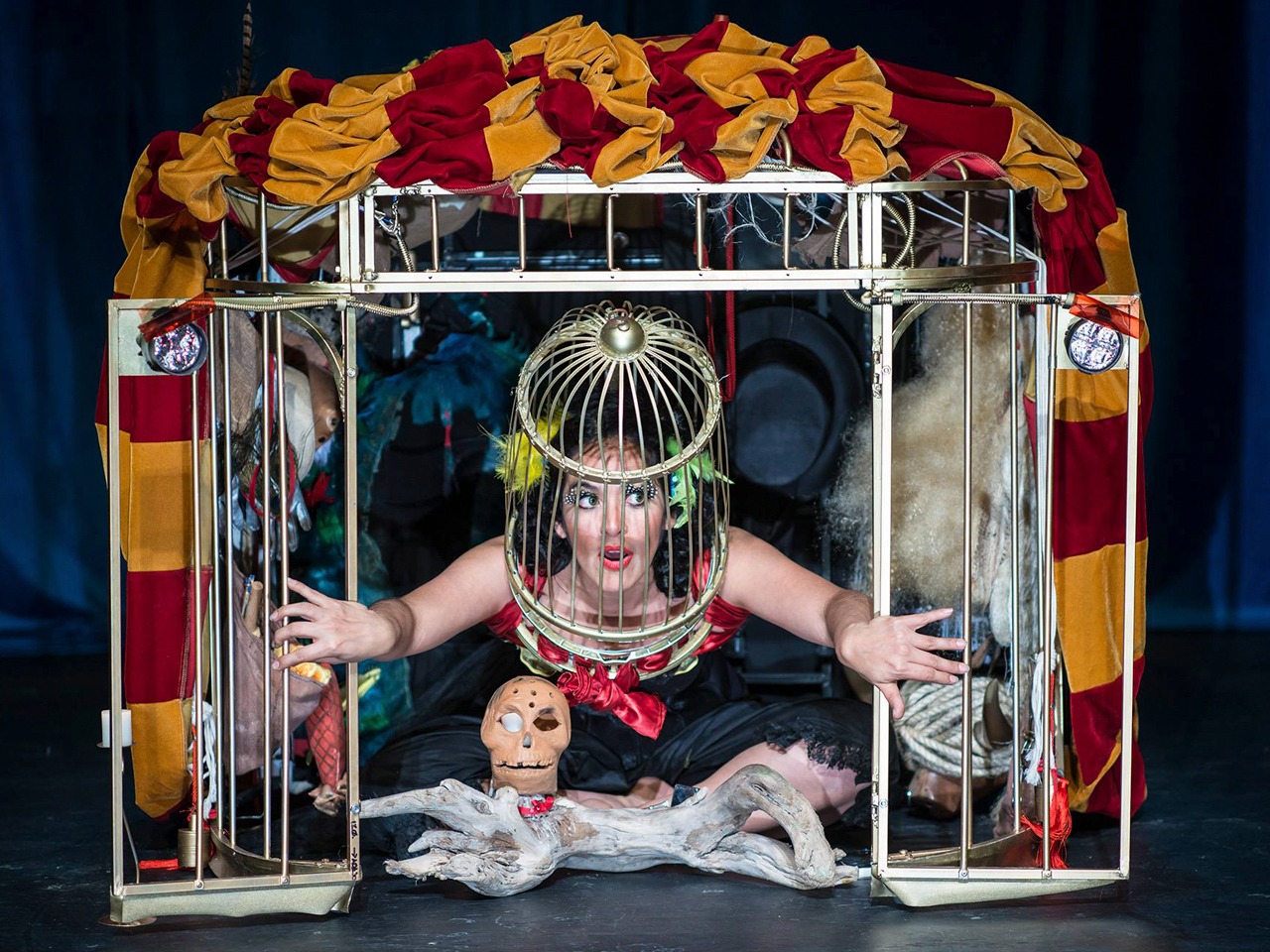 Zoológica. Bestiario Escénico para una actriz, títeres y objetos, en el Teatro de la Reforma