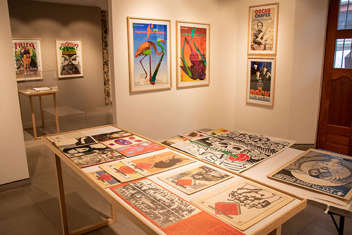 UV abre exposiciones en honor al artista gráfico Rafael López Castro