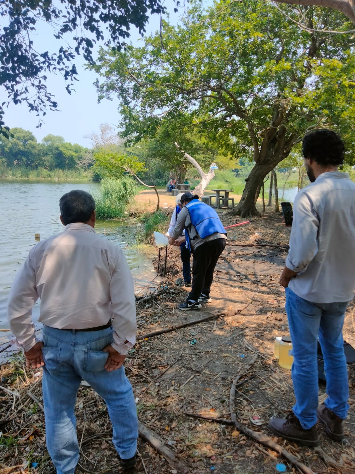 PMA y ayuntamiento de Medellín investigan mortandad de peces en Lagos de Puente Moreno