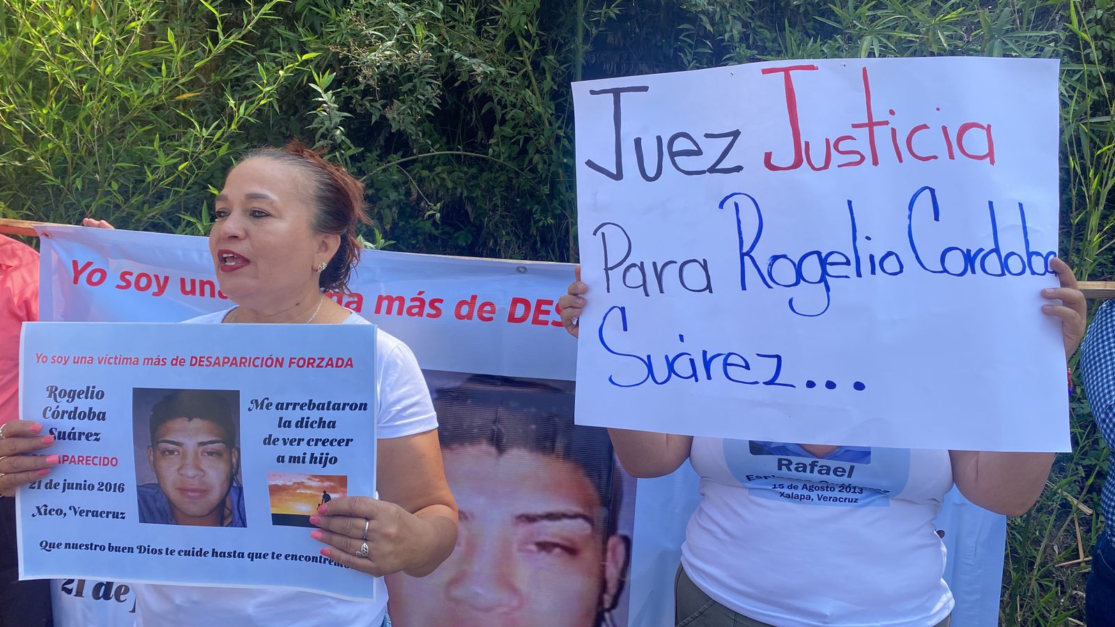 Madres de desaparecidos exigen a Juez justicia para Rogelio Córdoba