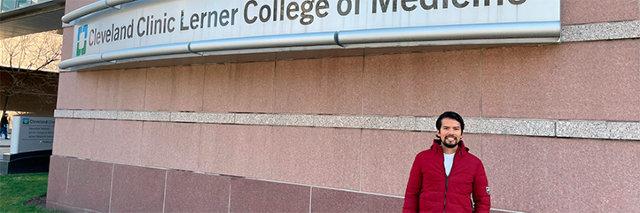 Egresado UV realizará estancia posdoctoral en Cleveland Clinic