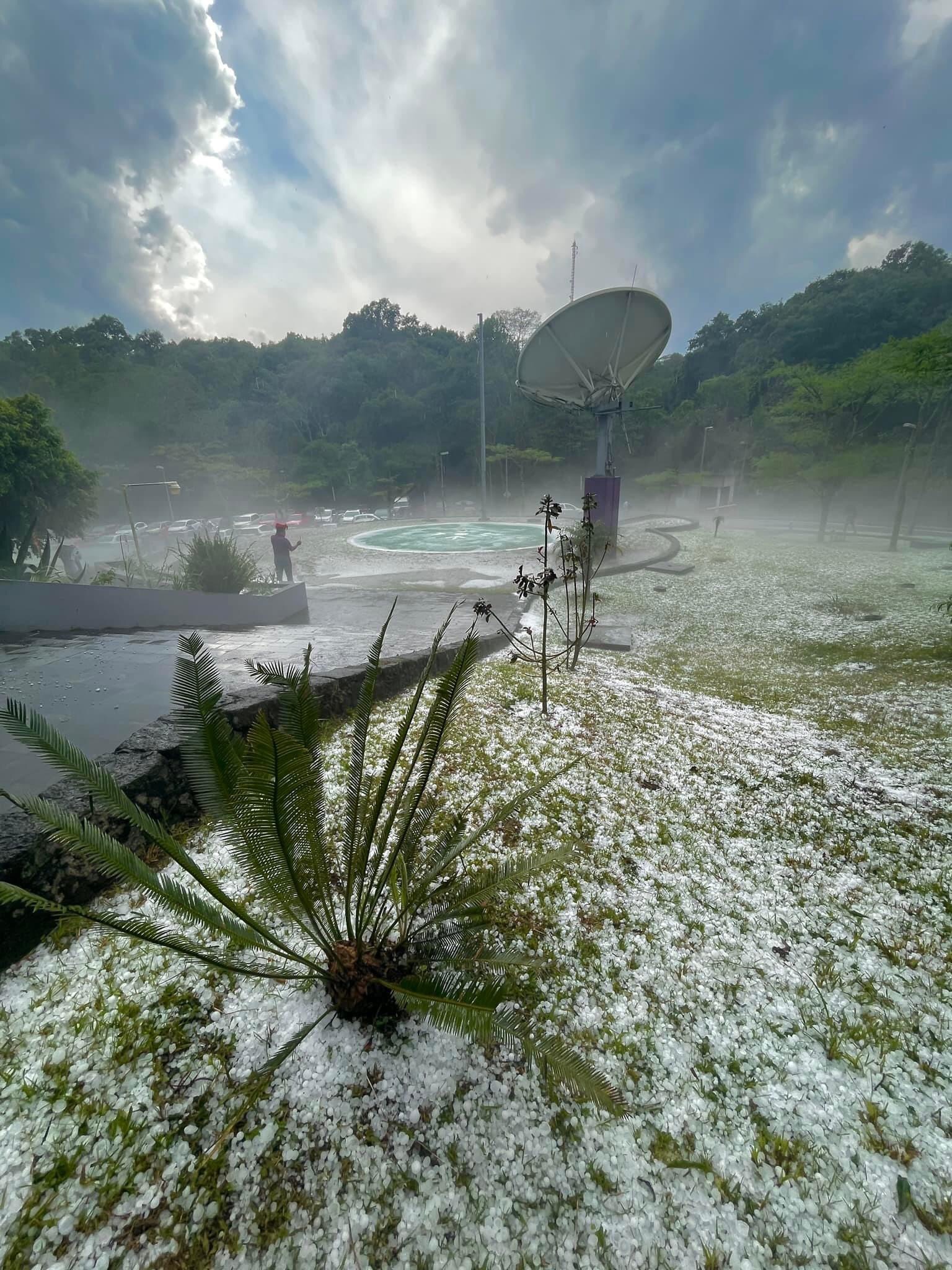 Granizada en Xalapa y Banderilla