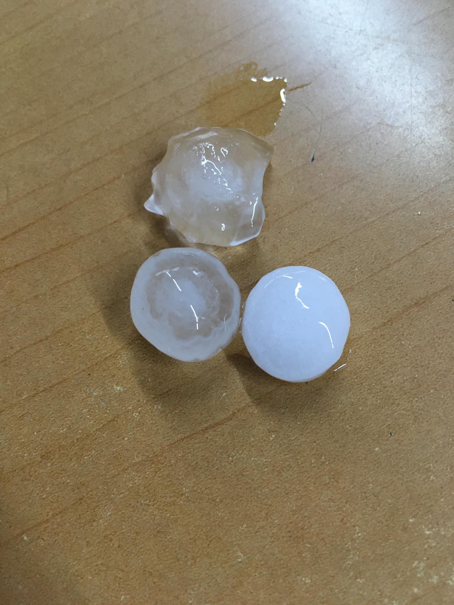 Se registra granizada en Xalapa y la región este jueves