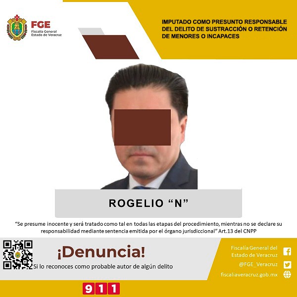 Un año de prisión a exsecretario de Gobierno de Veracruz por sustracción de menores