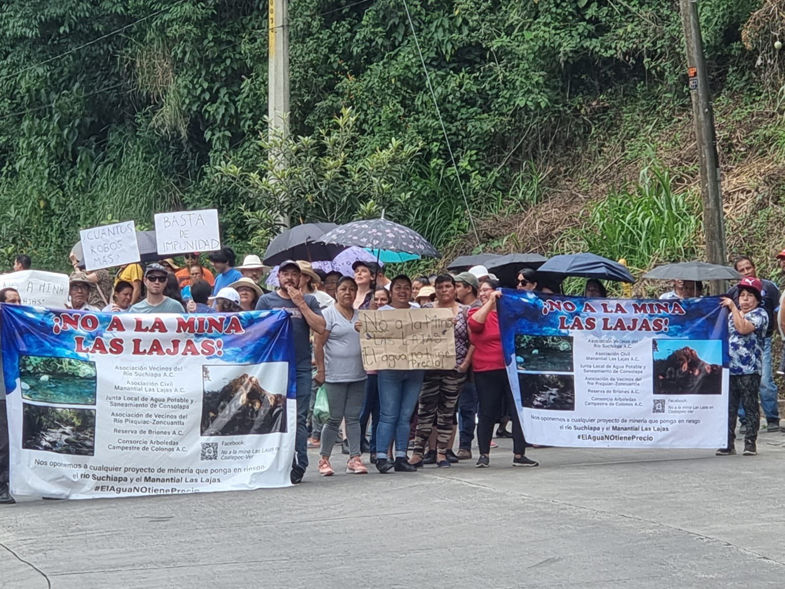 Extraer material pétreo de Las Lajas en Coatepec dejaría sin agua a más de 4 mil personas