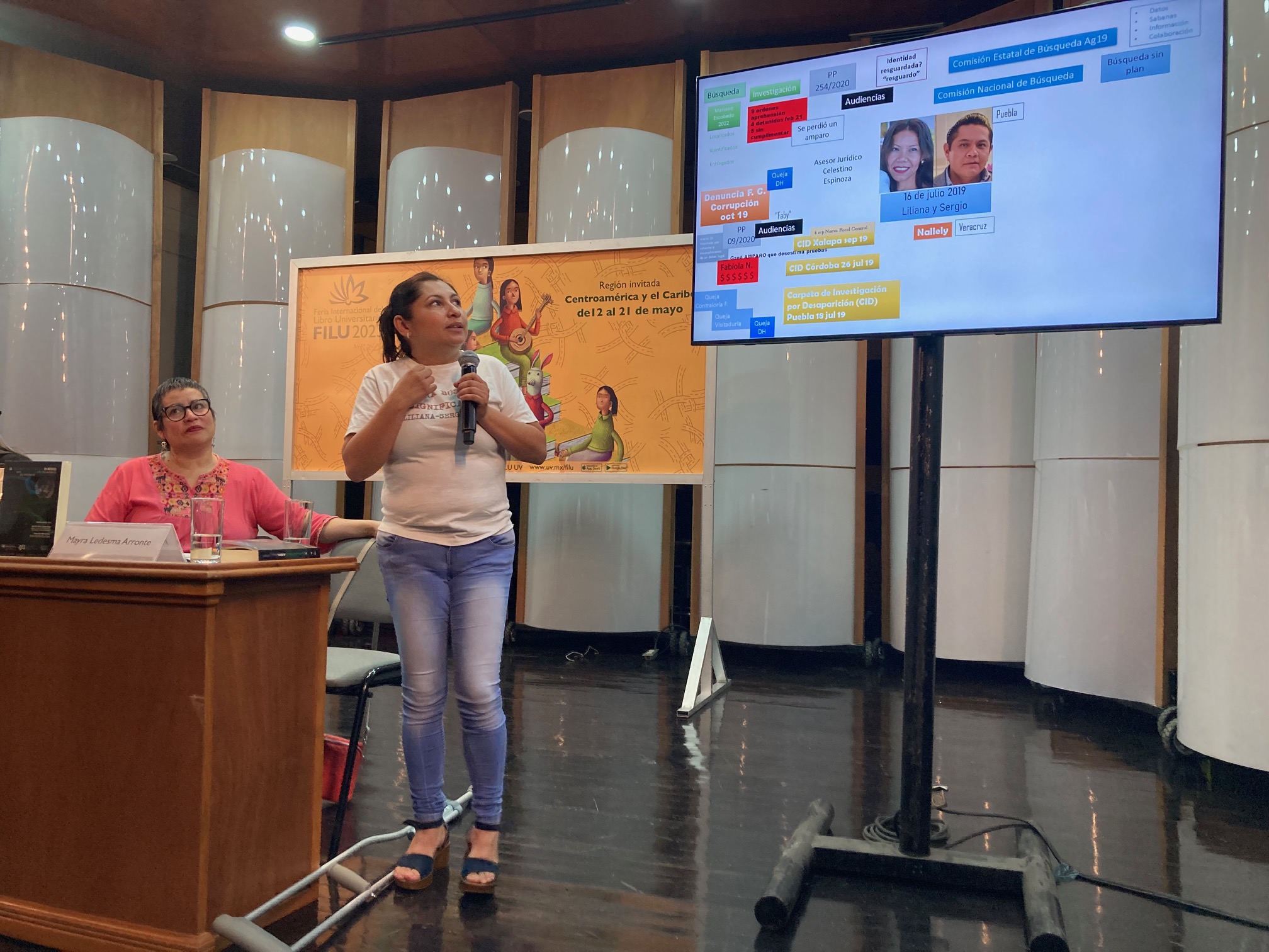 Audiencias del Poder Judicial en Córdoba dan miedo y asco: Familiar de víctima de desaparición