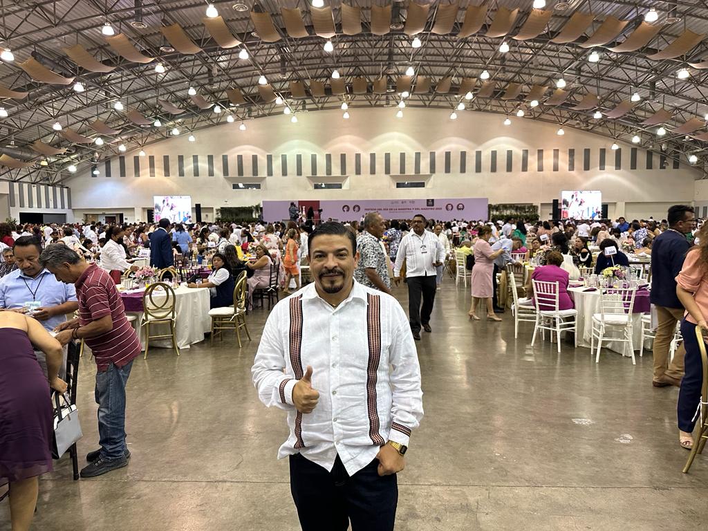 Con el magisterio, alianza inquebrantable por una educación progresista y transformadora: Gómez Ca