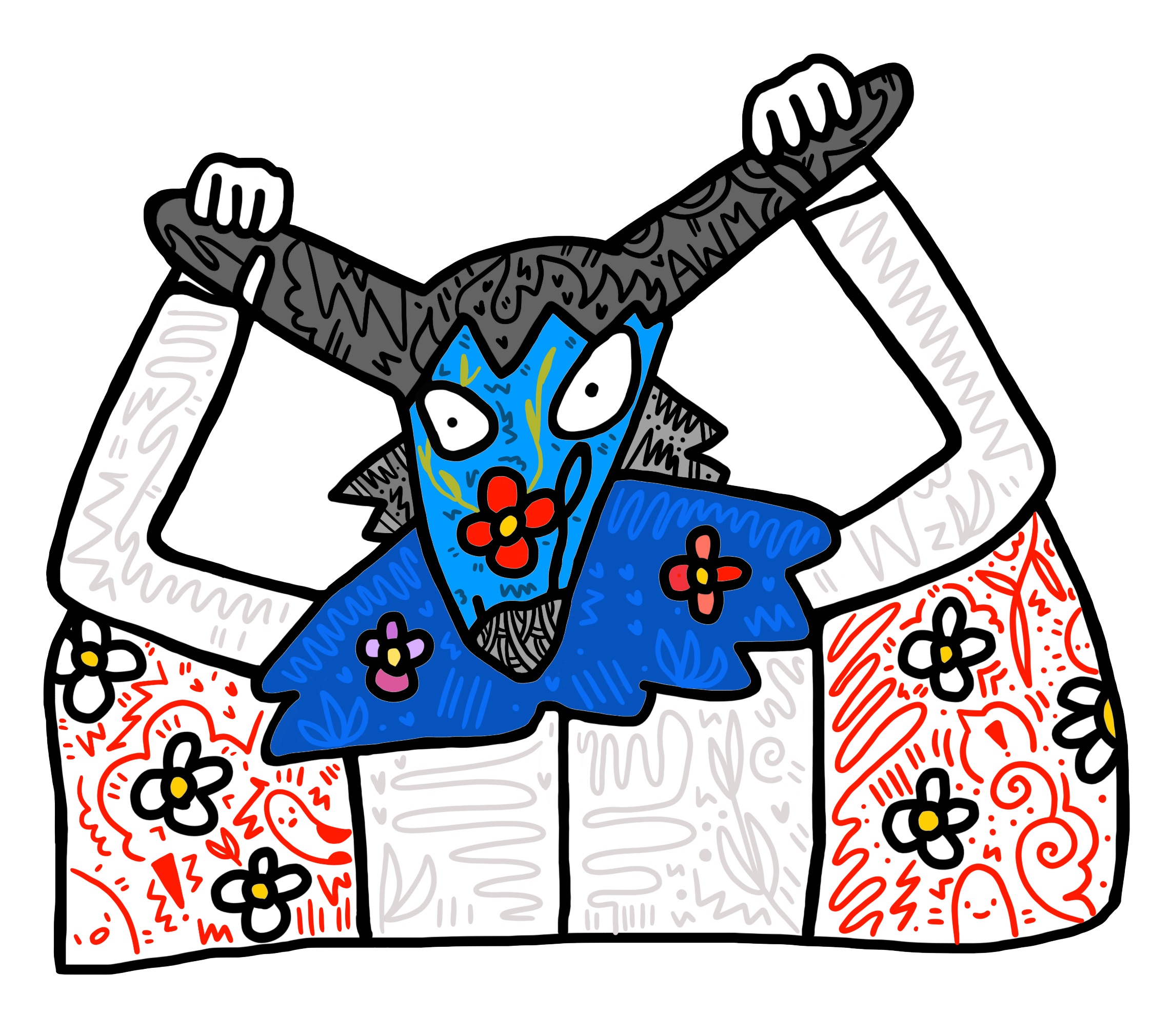 Personaje toro de Marte Merch
