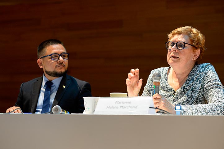 Los migrantes buscan una mejor calidad de vida: Marianne Marchand