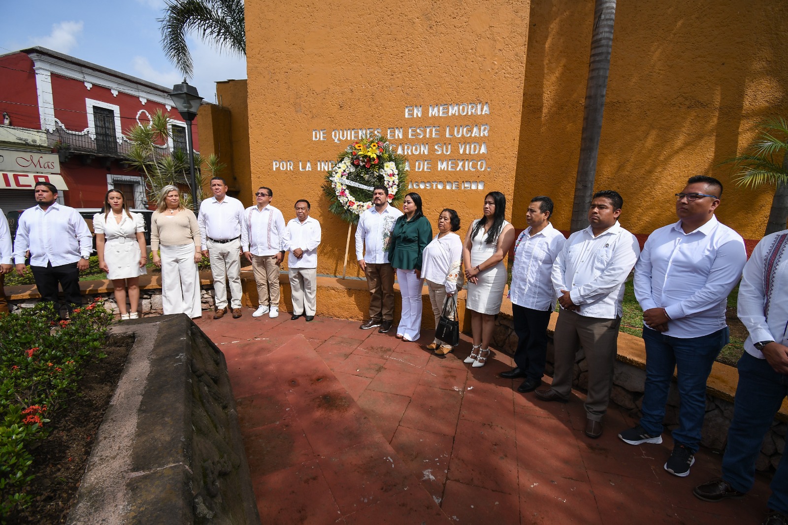 Preside alcalde Juan Martínez Flores, conmemoración de los 202 años de la Defensa de Córdoba