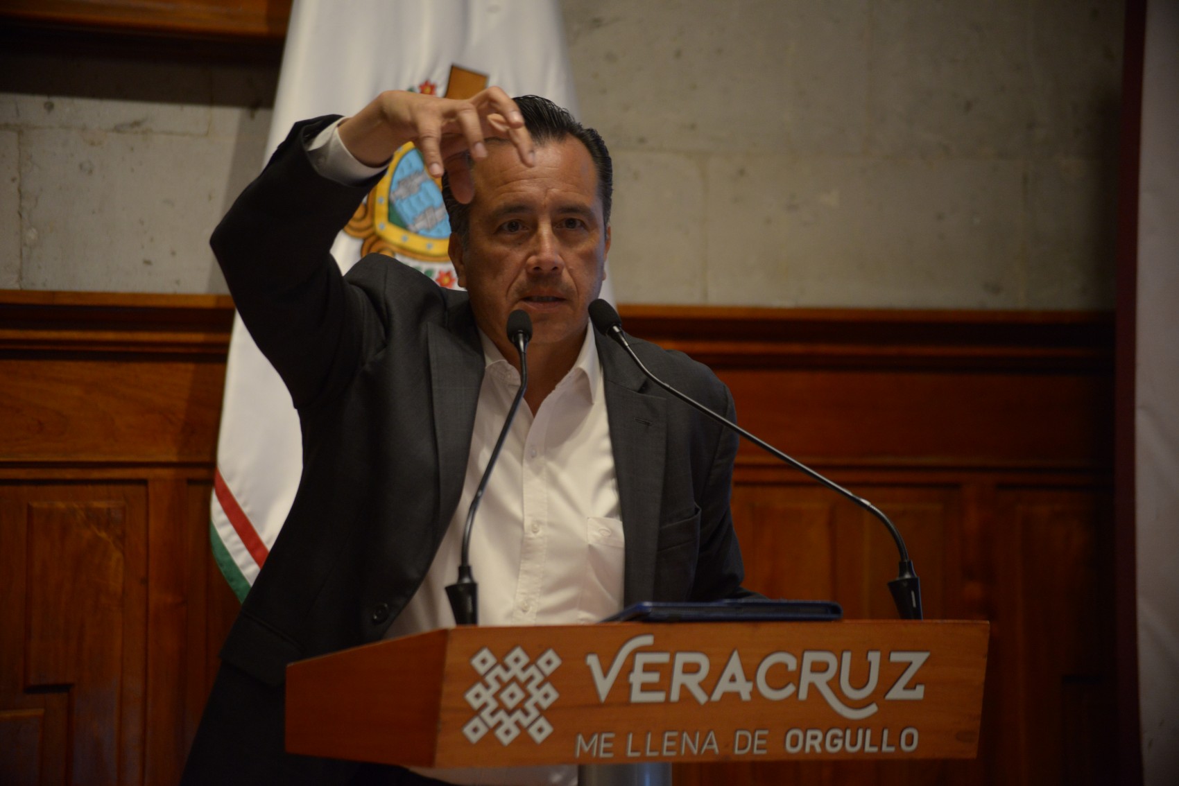En Veracruz ni consumo ni distribución de fentanilo, asegura Cuitláhuac