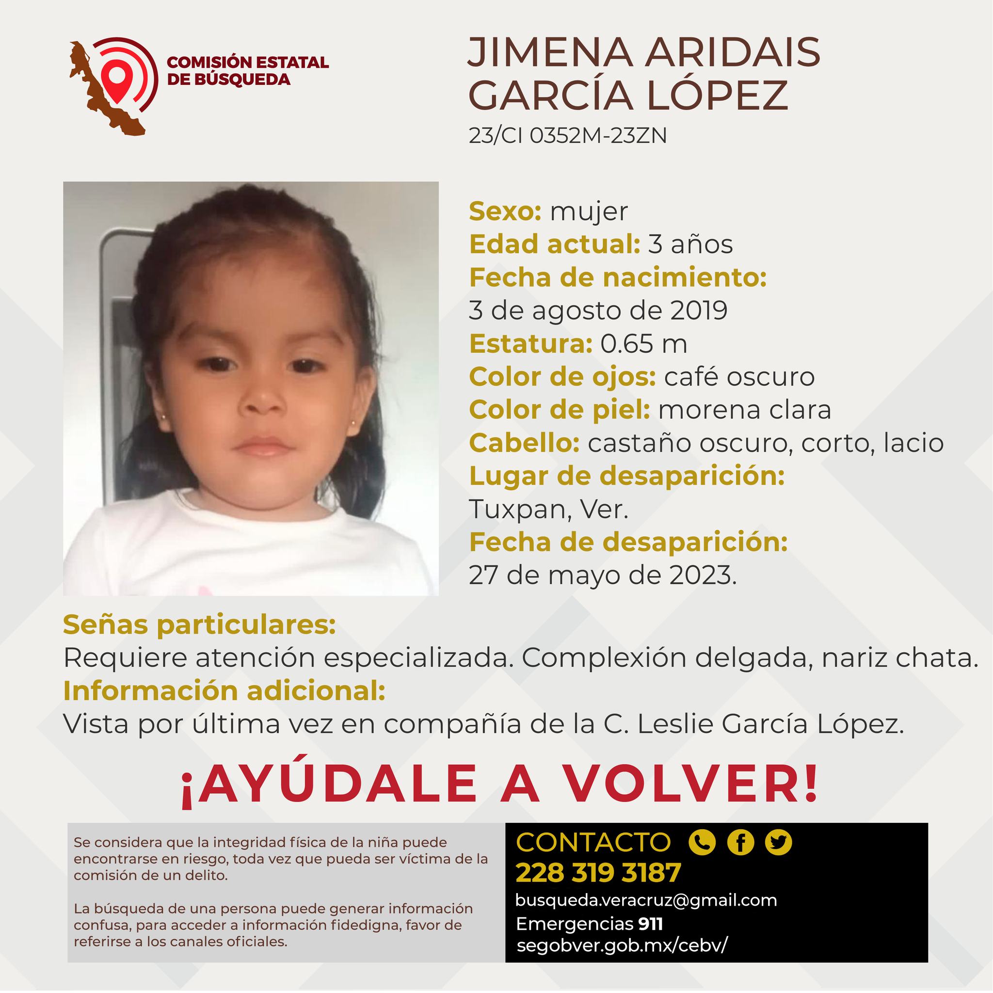 Se busca a 11 personas reportadas desaparecidas en el estado de Veracruz