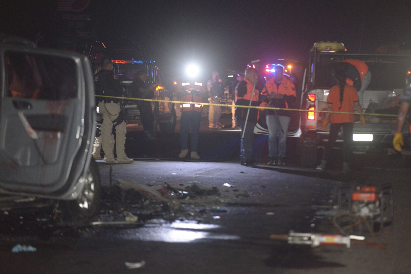 Accidente de camioneta en la carretera Xalapa-Veracruz deja dos muertos