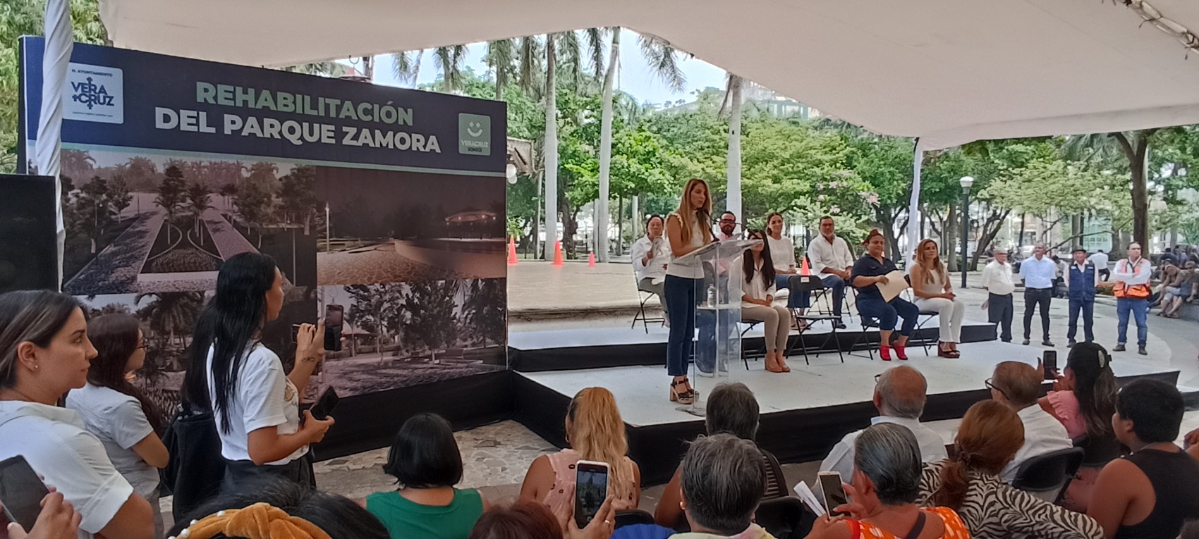 Inicia la rehabilitación del parque Zamora con inversión de 5 mdp