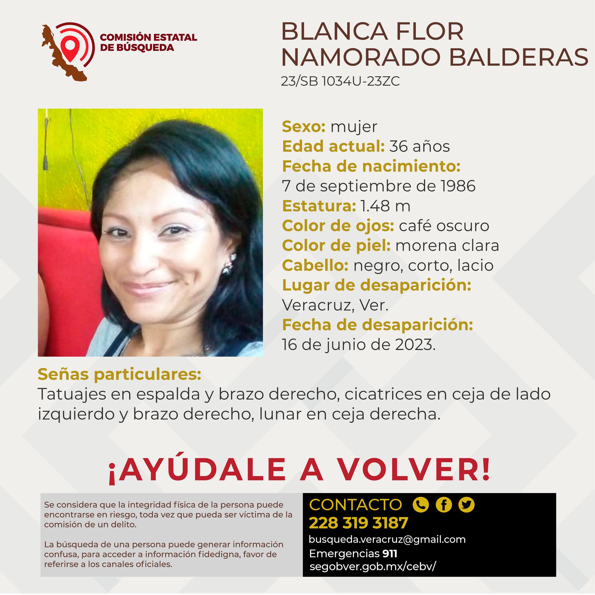Se busca a diez personas reportadas desaparecidas en Veracruz