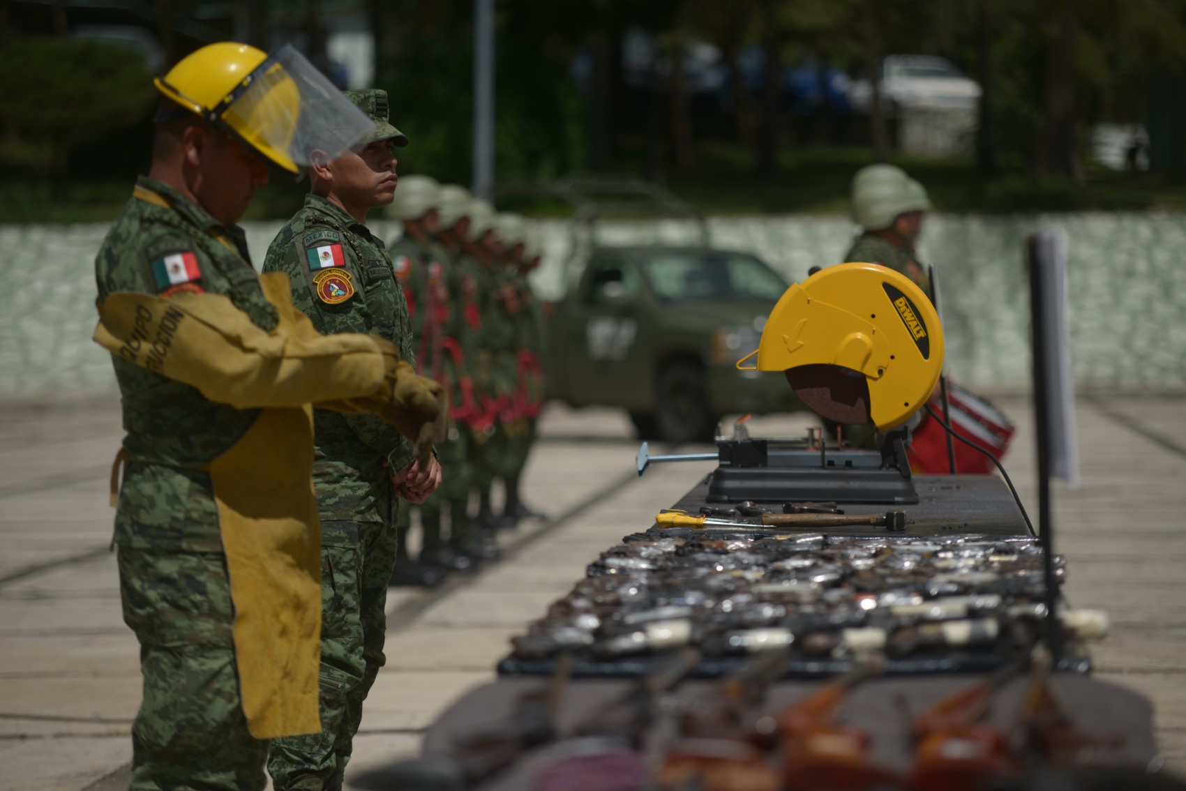 Aseguran más de mil armas largas y cortas en Veracruz en 2 años