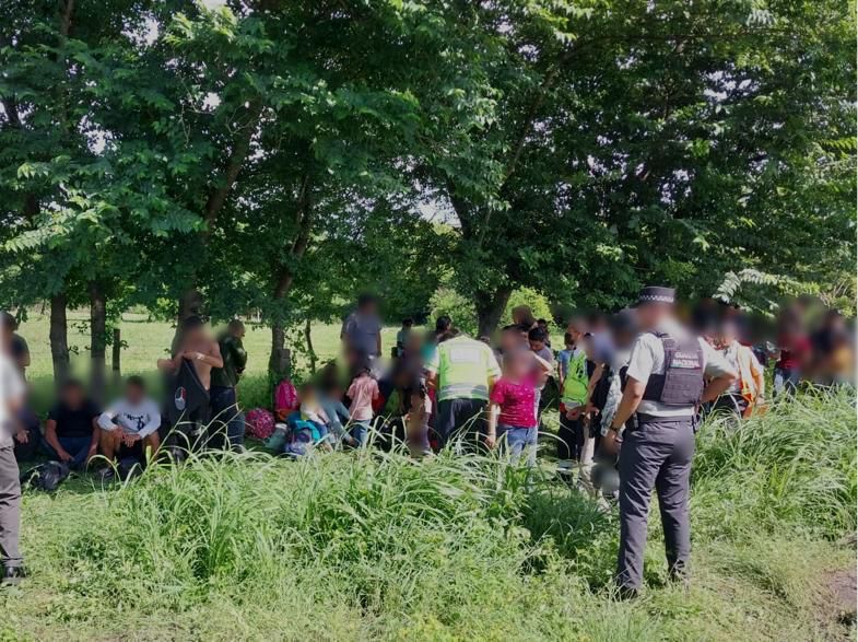 INM rescata a 256 personas migrantes en tres acciones en Veracruz
