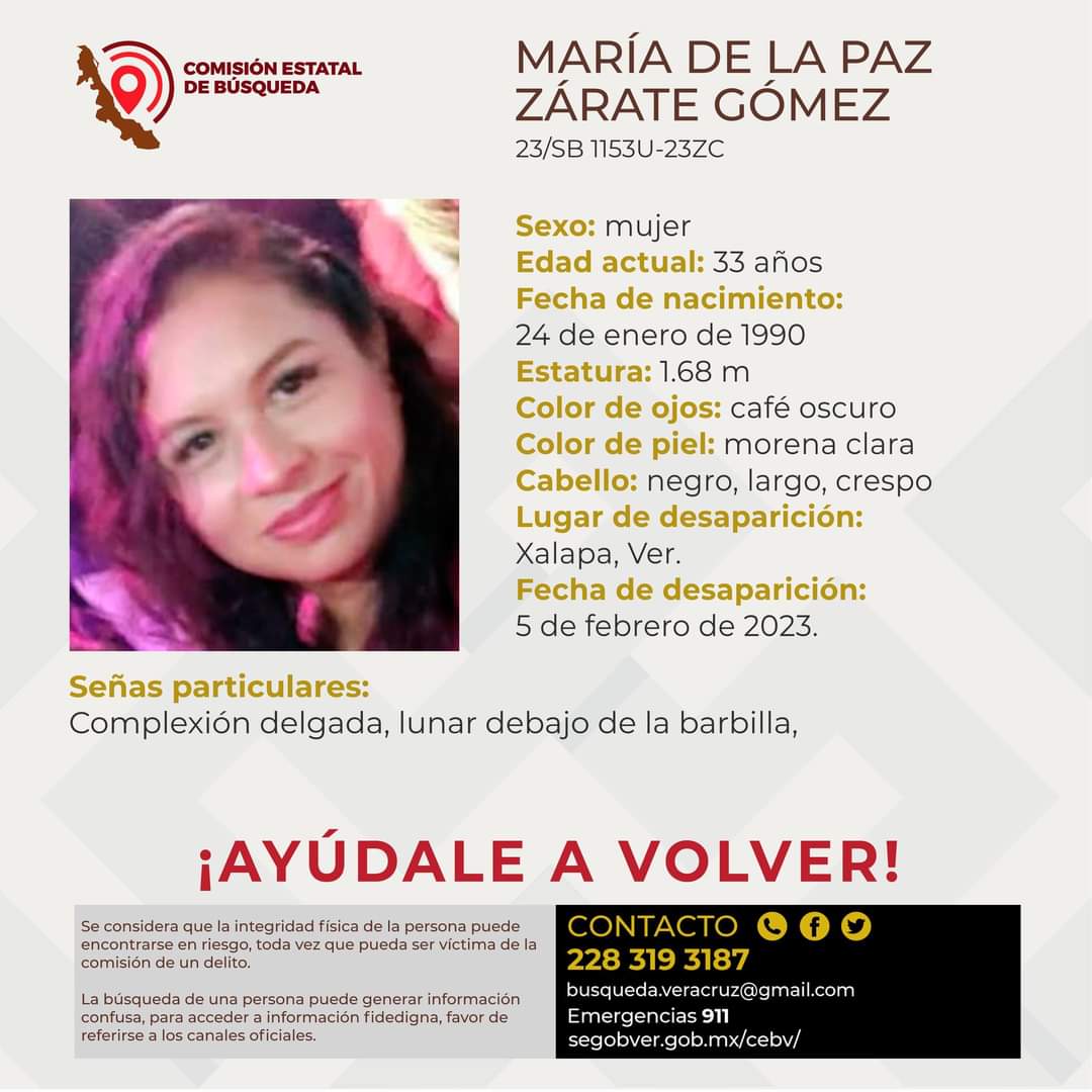 Se busca a siete veracruzanos reportados desaparecidos