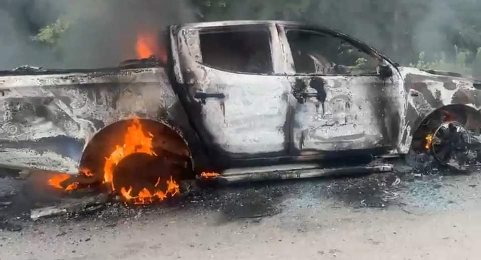 Incendio de vehículos en Tantoyuca se usa en forma politiquera: Cuitláhuac