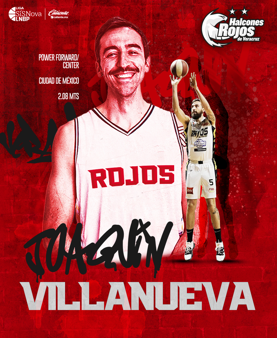 Joaquín Villanueva se viste de rojo