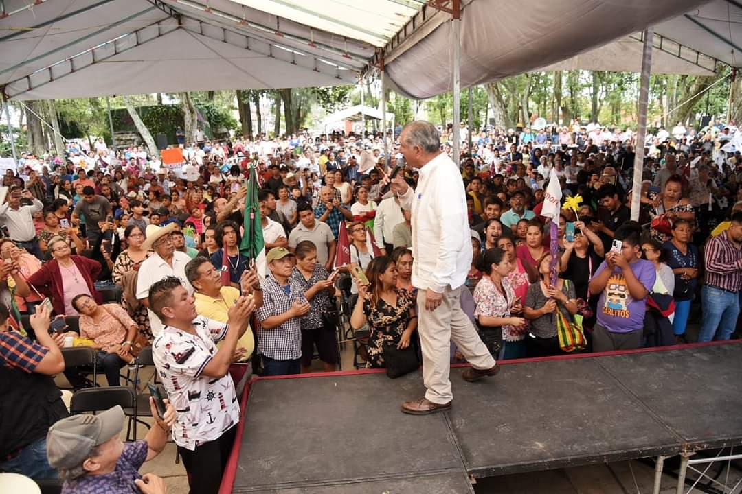 El compromiso del pueblo veracruzano con la Cuarta Transformación es admirable: Adán Augusto