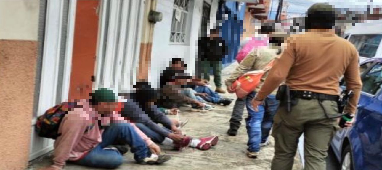Aseguran otro grupo de migrantes en la zona centro, ahora fueron 84