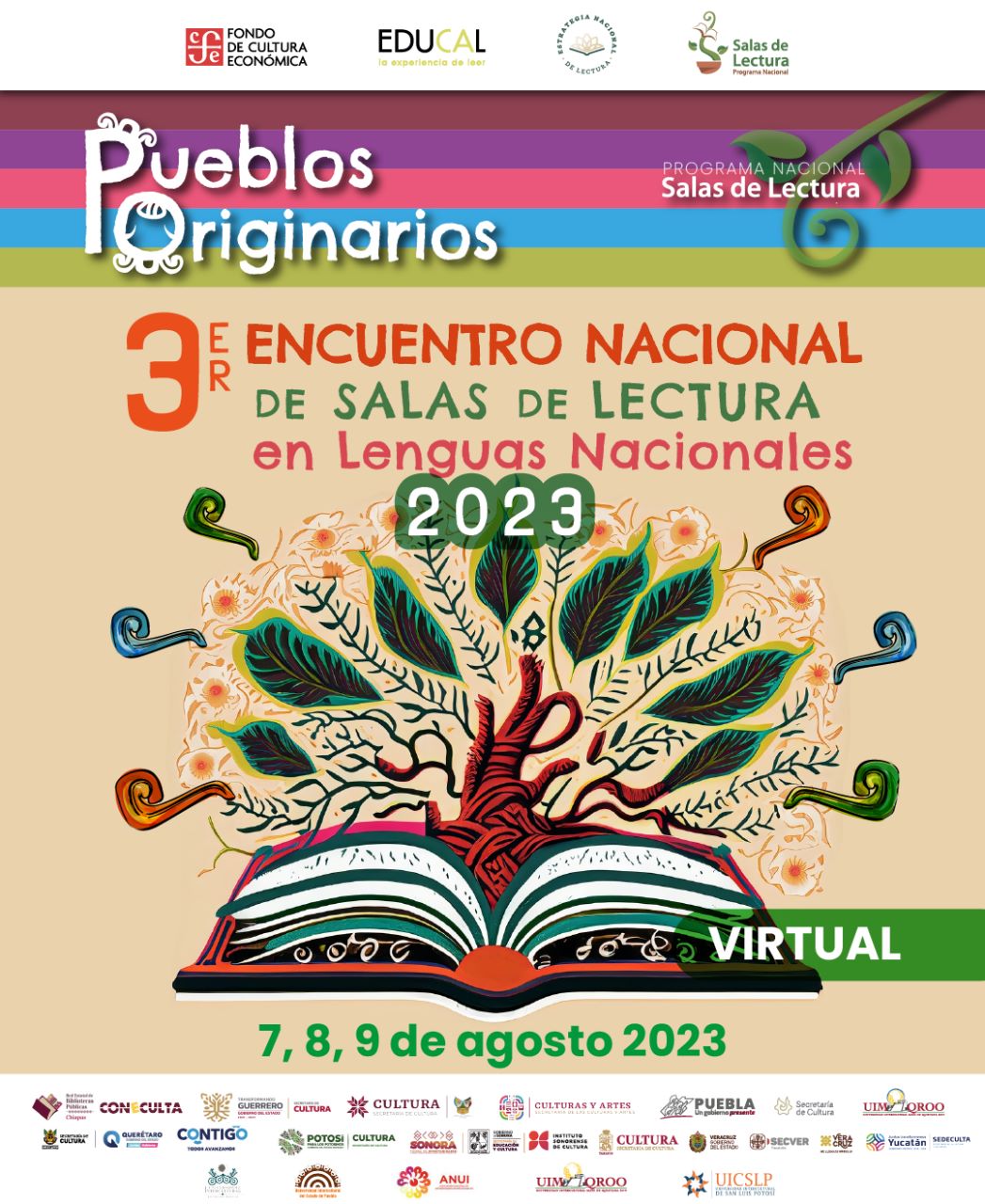 Presentan el Tercer Encuentro Nacional de Salas de Lectura en Lenguas Originarias