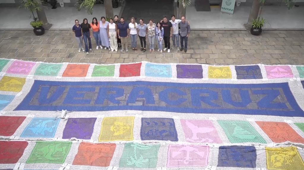Tapete artesanal aéreo tejido se colocará en el corredor Zamora