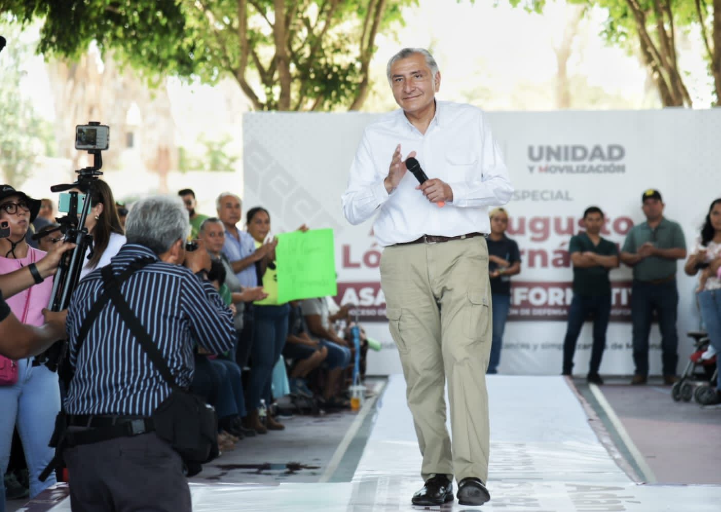 Sheinbaum y Adán Augusto vienen de gira a Veracruz esta semana