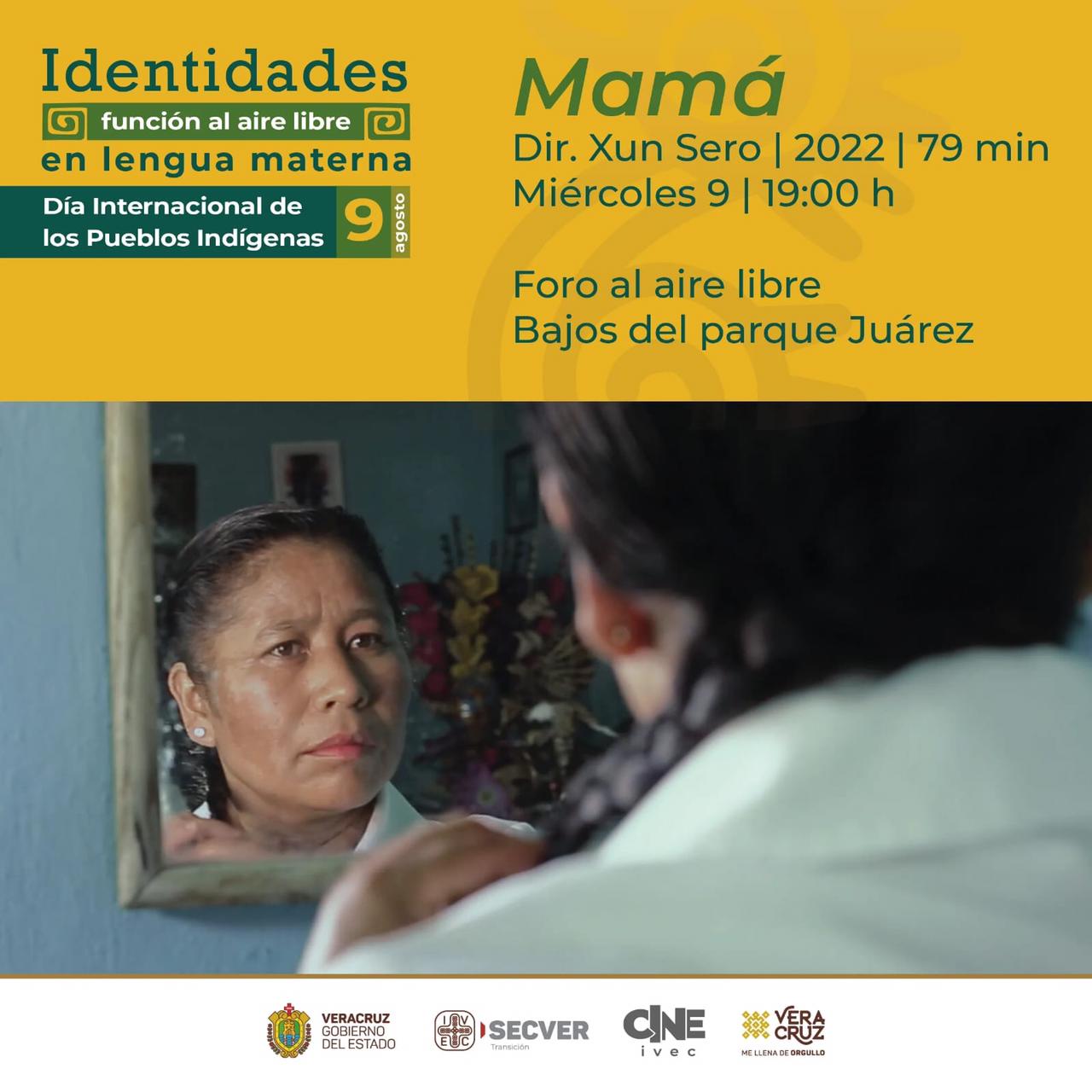 Celebra IVEC el Día Internacional de los Pueblos Indígenas con una función de cine al aire libre