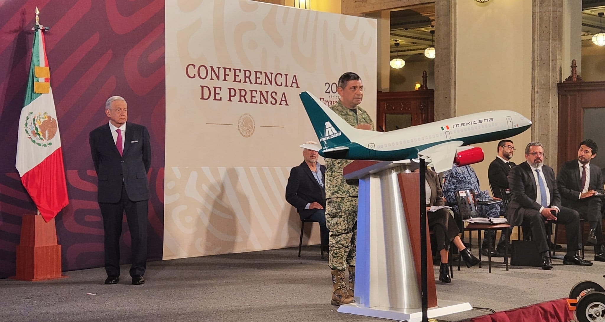 Sedena presenta nueva Mexicana de Aviación; así operará